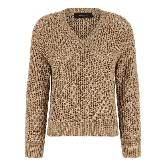 Fabiana Filippi Sweaters - Fabiana Filippi Women's Mouliné Yarn Sweater